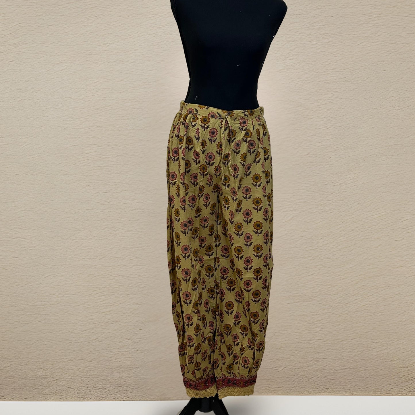 Yellow floral Kurthi