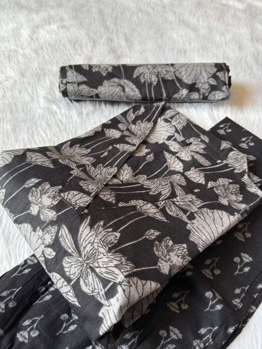Comfy Home Wear / Black Florals