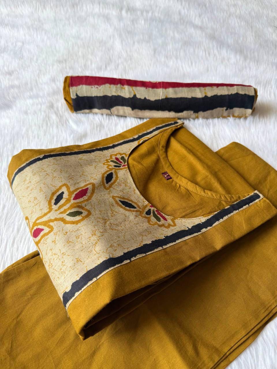 Summer wear Yellow - 3 piece